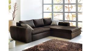 Ecksofa Wohnlandschaft Cascada Antik Braun Mit Bettfunktion