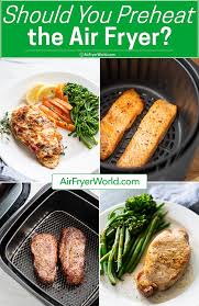 With a push of a button, you can types of fish fillets for baking in air fryer the fish like steelhead, salmon, wahoo, arctic char, ocean trout, mackerel wow i love to. Should You Preheat Air Fryer How To Tips Pre Heating Air Fryer World