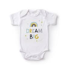 Body De Bebe Dream Big Escandinavo No Elo7 Estamparia Rj 15c9ad7