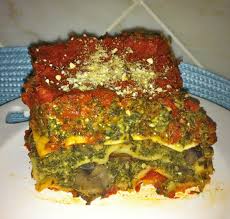 This meatless lasagna recipe is packed with bell pepper here it is! Savory Vegan Lasagna
