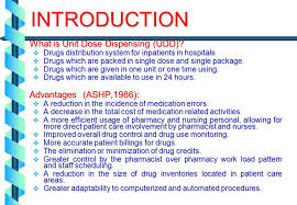 Why Is Unit Dose Dispensing Udd Difficult To Implement Case Study In Three Public Hospitals Naswir 1 Sri Suryawati 2 Inrud Padang Indonesia Department Ppt Download