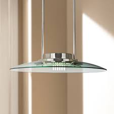 360 Lighting Brushed Nickel Pendant Light 19 Wide Modern Halogen Ribbed Glass For Kitchen Island Dining Room Walmart Com Walmart Com