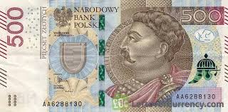 500 Polish Zloty Banknote John Iii Sobieski Exchange Yours Today