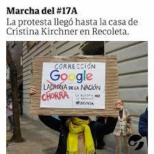 Cristina kirchner ladrona de la republica. Facebook