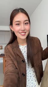 a suede leather jacket find in this rich chocolate brown for fall 🍁 linked  exact one