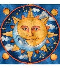The sun and moon kit includes: Invalid Url Moon Cross Stitch Cross Stitch Cross Stitch Embroidery