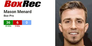 BoxRec: Mason Menard