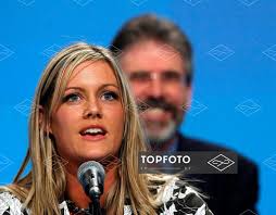 Toireasa Ferris, Sinn Fein councillor and daughter of TD Martin Ferris,  Saturday February 18th 2006, speaking