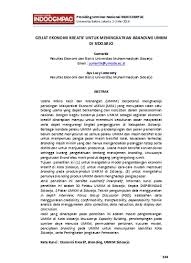 We did not find results for: Top Pdf Implementasi Pahlawan Ekonomi Kreatif Untuk Meningkatkan Pemasaran Produk Umkm Di Kota Malang 123dok Com