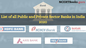 In addition 45 foreign private sector. List Of All Public And Private Sector Banks In India In 2020 Check The List