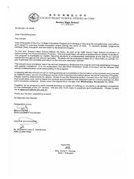 This letter is usually attached to a resume or cv, and it serves as an overview of one's resume. Letter To Parents Immersion Consent Employment Behavior Modification