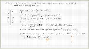 Linear Regression Y Hat Youtube