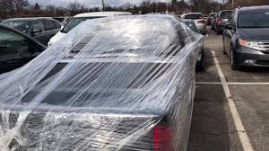 How long does it take to saran wrap a car. Truck Wrapped In Saran Wrap Youtube