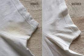 Aber bei allen kommt es auch auf den. Gelbe Schweissflecken Im T Shirt Entfernen Hausmittel Gegen Achsel Flecken