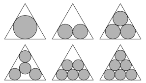It is the diameter (i.e. Circle Packing From Wolfram Mathworld