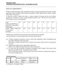 etuisyen himpunan video pembelajaran percuma darjah 1 sehingga tingkatan 5 untuk kegunaan semua pelajar & pendidik. Solved Instruction Answer 5 Questions Only 20 Marks Eac Chegg Com