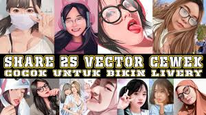 Check spelling or type a new query. Share Vector Cewek Cocok Untuk Bikin Livery Bussid Youtube