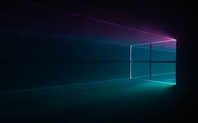 Download Wallpapers Darkness Windows 10 Neon Lights Creative Microsoft Besthqwallpapers Com Windows Wallpaper Microsoft Wallpaper Hd Wallpapers For Laptop
