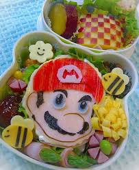 Shades Of Tangerine: Sweet Snack Sunday ~ Super Mario Bento Box