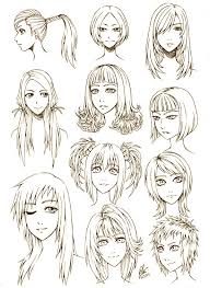 Maybe you would like to learn more about one of these? Female Hair Style By Fullmetalaof On Deviantart Manga Hair Female Anime Hairstyles Hair Sketch