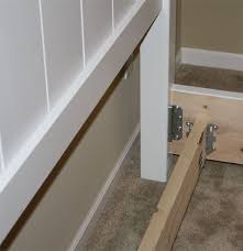 Hanger Joists So Bed Can Be Disassembled And Also Painted Separately Then Assembled In The Bedroom Farmhouse Bed An Diy Bed Farmhouse Bedding Diy Bed Frame