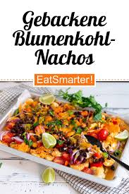 Gebackene Blumenkohl Nachos Rezept In 2020 Gebackener Blumenkohl Rezepte Gesunde Rezepte
