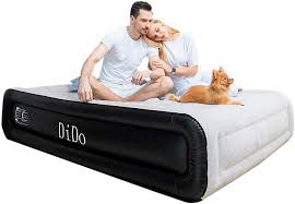 This mattress comes in twin, queen, and king sizes, and because it's taller than cheaper air mattresses, it was easier to climb onto than others we. Buy Dido Air Mattress With Built In Pump Queen Size Air Bed With Flocked Top And Sides Elevated 18 Inflatable Bed Blow Up Bed For Guests Online In Indonesia B08cxnsdr7