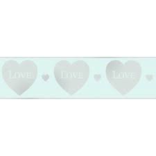Maybe you would like to learn more about one of these? Glitz Hearts Glitter Wallpaper Border Teal Silver Dlb50148 Childrens Borders From I Love Wallpaper Uk