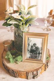 Rustic Table Centerpiece Barn Wedding Wedding Decor Wood Slice Cente Wedding Table Centerpieces Rustic Simple Wedding Centerpieces Barn Wedding Centerpieces