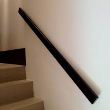 White Grab Rail Set Close To The Wall Instead Of Hand Rail We Need Something For The Two Sets Of Stairs Handrail Staircase Handrail Stair Handrail