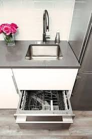Image Result For Dishwasher Drawer Under Sink Small Kitchen Solutions Kitchen Renovation Small Space Kitchen