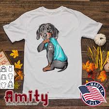 In the usa, united kingdom, and canada, father's day is celebrated on the 3rd sunday in june since being made a national holiday in 1966. Funny Father S Day 2021 Dachshund Tattoo I Love Dad Shirt Hoodie Sweater Long Sleeve And Tank Top