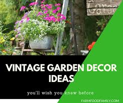 31 diy outdoor fireplace and firepit ideas. 33 Most Beautiful Vintage Garden Decor Ideas Farmfoodfamily