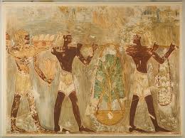 Nina De Garis Davies Men From Punt Carrying Gifts Tomb Of Rekhmire New Kingdom The Met Ancient Egyptian Paintings Egyptian Painting Egypt Art