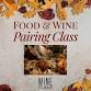 Thanksgiving Food & Wine Pairing Class: Wednesday event image