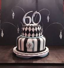 Unik cakes specializes in custom cakes and party dessert tables. Elegant 60th Birthday Cakecentral Com