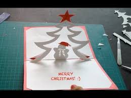 See more ideas about cards, christmas cards, cards handmade. Snowman And Christmas Tree Pop Up Card Kirigami Tutorial Pop Up Christmas Cards Christmas Card Design Christmas Tree Cards