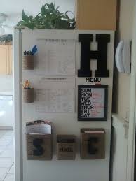Kitchen family command center ideas. My Side Of Fridge Command Center Home Command Center Home Organization Command Center Kitchen