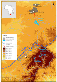 The catchment area of a river is determined by using contour map. Upstream Flows Of Water From The Lesotho Highlands To Metropolitan South Africa