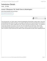 Mr smith goes to washington worksheet. Lesson 3 Discussion Mr Smith Goes To Washington Docx Lesson 3 Discussion Mr Smith Goes To Washington Frank Capra Is Making An Explicit Critique Of Course Hero