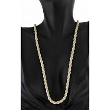 Need a piece that matches you perfectly in all types of social settings? Tiffany Co 18k Yellow Gold Sterling Silver 5mm Twisted Rope Chain Necklace 24 Coin Exchange Ny