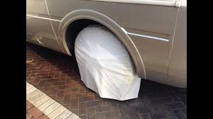 Rv tire and wheel protection. Rv Tire Wheel Covers To Protect Tires From Sun Rays Youtube