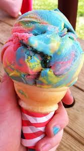 Superman Ice Cream Is The Best Rainbow Ice Cream Yummy Ice Cream Ice Cream