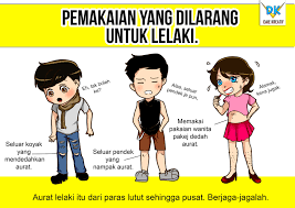 Aurat dengan mudah boleh difahami sebagai bahagian dari anggota badan sama ada lelaki atau perempuan yang haram dibuka, dipamerkan atau dilihat. Karya Imanimex Biasa Jumpa Tak Daie Kreatif Venture Facebook