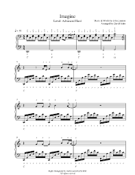 Sheet music $7.00 22 used from $6.50 14 new from $6.99 john lennon's imagine is among the most beloved songs of our time, and a natural favorite among pianists. Imagine Ds Arrangement By John Lennon David Sides Arr Piano Sheet Music Advanced Level