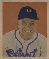 1949 Bowman Eddie Bockman #195, low grade