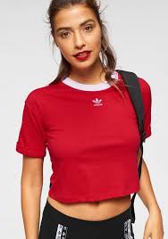 Adidas eqt women's crop top green white summer cool casual sporty look. Adidas Originals T Shirt Crop Top Online Kaufen Otto