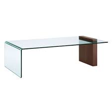 Our coffee tables can be combined with matching designer chairs from our collection. Bienvenue Walnut Glass Modern Coffee Table Eurway