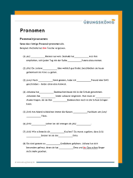 Klasse personalpronomen englisch arbeitsblätter zum ausdrucken personalpronomen englisch klasse 5 arbeitsblätter kostenlos. Possessivpronomen