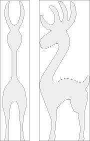 Note to commercial print employees: 3 D Scrollsaw Bandsaw Reindeer Plans